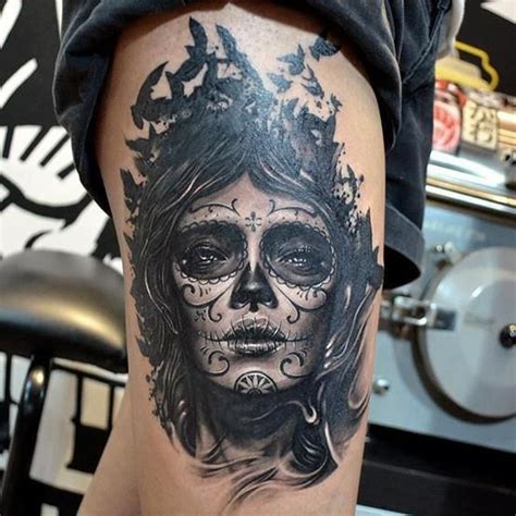 1000+ images about sugar skull tattoos on Pinterest | Awesome tattoos ...