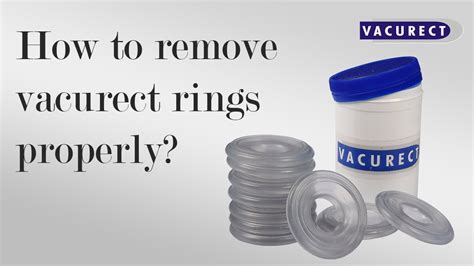 Vacurect: How to Remove Tension Rings? Must see video before using Vacurect ED Pump(in Hindi ...