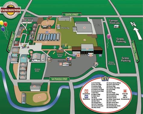 Event Map - Florida State Fairgrounds Map - Printable Maps