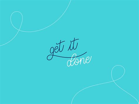 Get it Done – Lettering Animation by Laura Ungrad on Dribbble