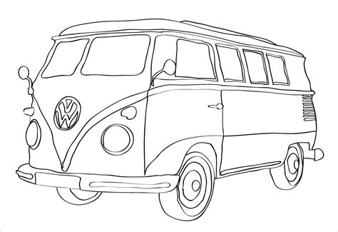 25 best ideas for coloring | Van Coloring Pages