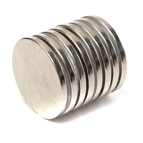 10pcs n52 30mmx3mm strong round disc magnets rare earth neodymium magnets Sale - Banggood.com