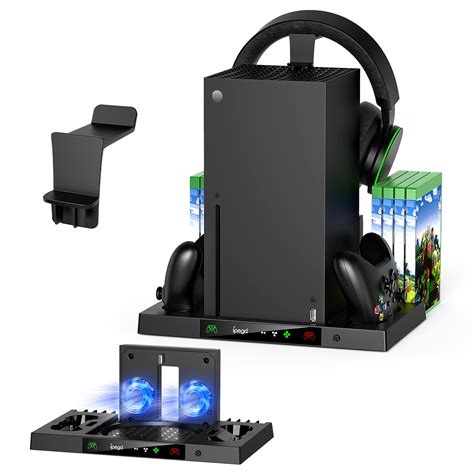 Buy Cooling Stand for Xbox Series X with Charging Station, MENEEA ...