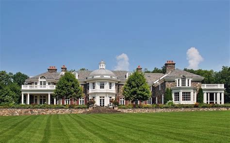 Opulent Stone Manor In Chappaqua, New York - MyFancyHouse.com