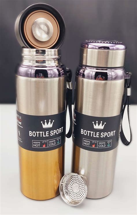 Buy Water Bottle LED Temperature Display Smart Vacuum Insulated Flask ...