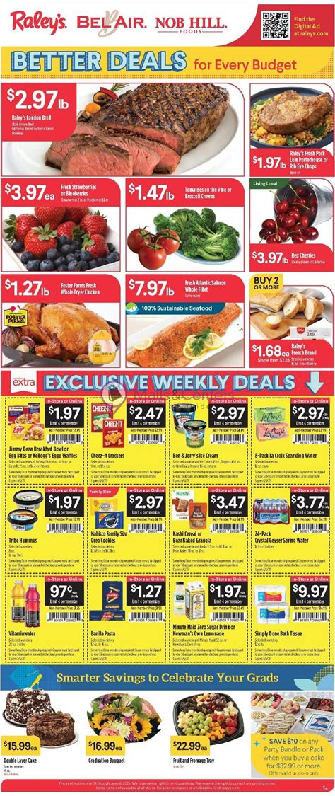 Raley's Weekly ad valid from 05/31/2023 to 06/06/2023 - MallsCenters