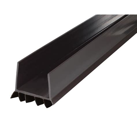 Cinch 36 in. Brown Slide-On Under Door Seal-43337 - The Home Depot