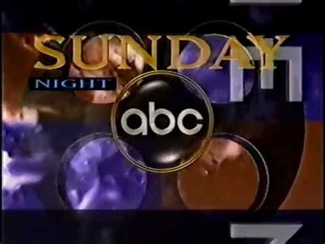 ABC Sunday Night Movie bumper, 1995 - YouTube