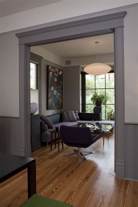 Old House New Focus - other metro - by Tim Cuppett Architects | Light grey walls, Dark interiors ...