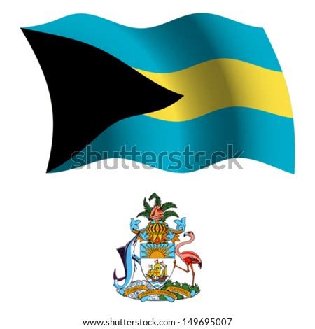 Coat of arms of the Bahamas logo vector