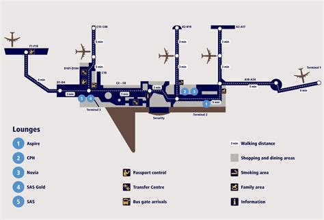 Ora Flowers: Kastrup Airport Gate Map