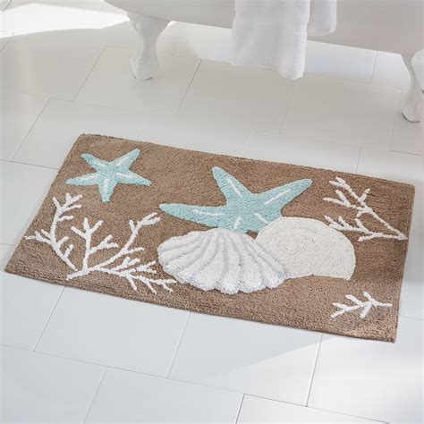 Ocean Themed Bathroom Rug Sets - Image to u