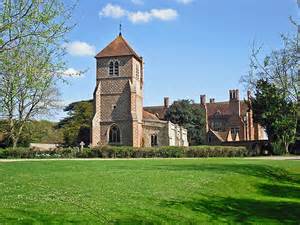 Mapledurham Church and House © Rose and Trev Clough :: Geograph Britain and Ireland