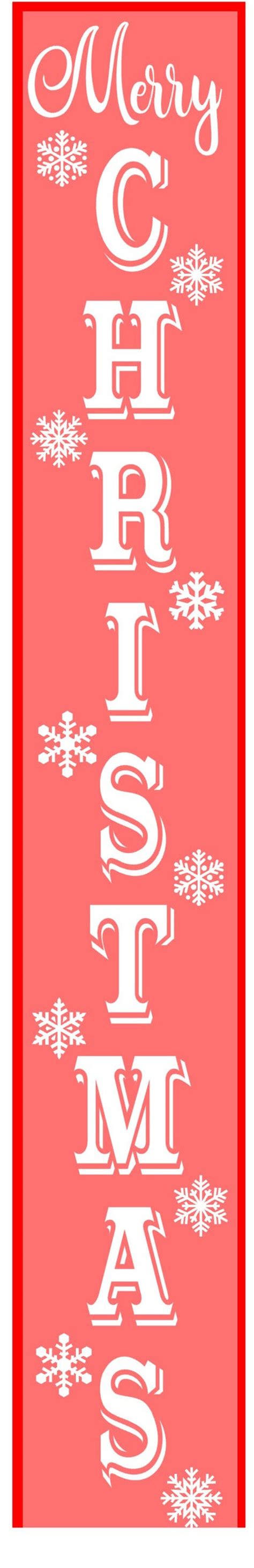 Vertical Merry Christmas Svg Vertical Svg Svg Signs - Etsy