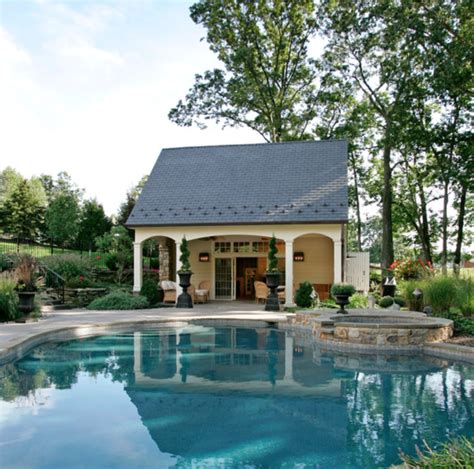 For The Love Of A Guest House – The House that A-M Built | Pool houses ...