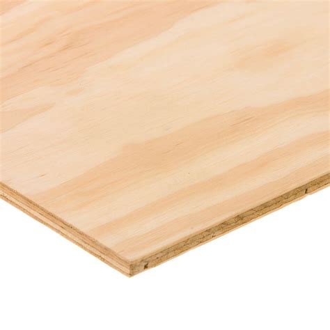 1/4 in. x 4 ft. x 8 ft. BC Sanded Pine Plywood-166014 - The Home Depot