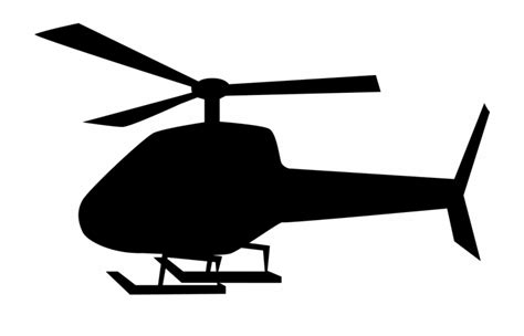 Free Helicopter Clipart Black And White, Download Free Helicopter ...