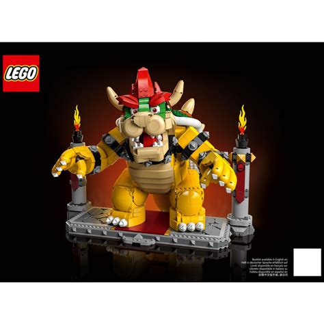 Lego Bowser Instructions