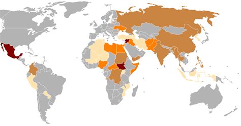 Current World Conflict Map