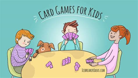 15 Fun & Easy Card Games for Kids - IcebreakerIdeas