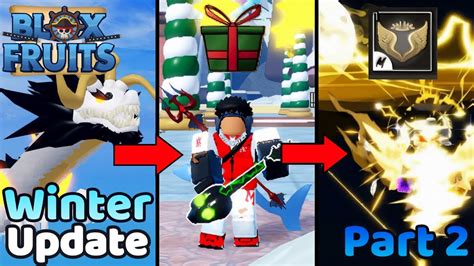 *Everything* Coming To Blox Fruit Winter Update Part 2 | Blox Fruits Sneaks - YouTube