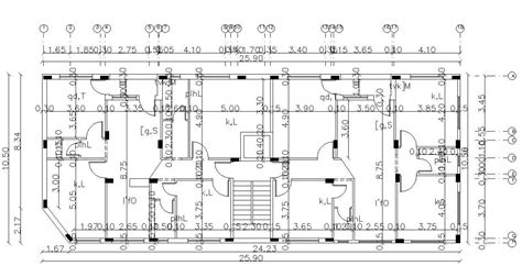 Floor Plan With Column