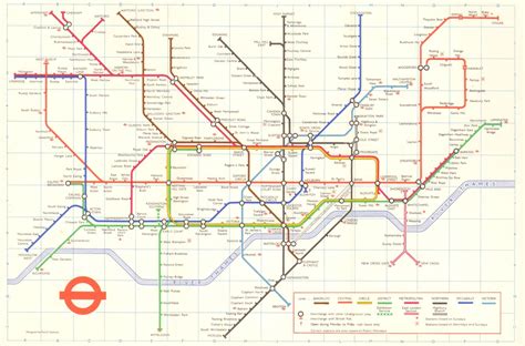 London Underground Victoria Line Map