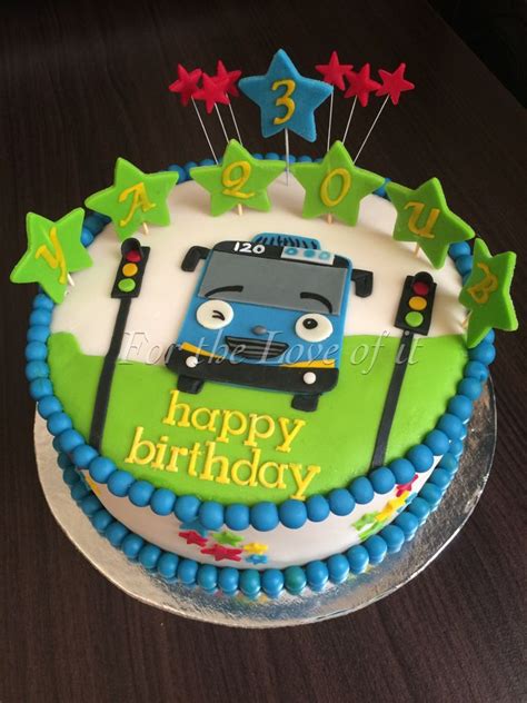 tayo the little bus cake design - vanandelarenagrandrapidsmi