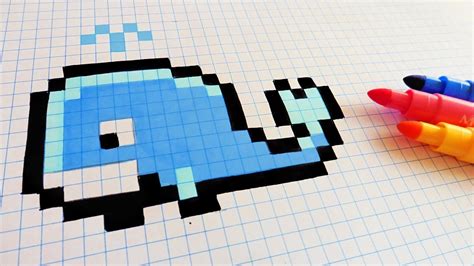 Handmade Pixel Art How To Draw A Whale Pixelart Pixel Art Pixel | The Best Porn Website