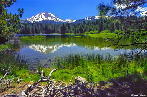 Mt. Lassen Reflection | Mount Lassen National Park, California | Steve ...