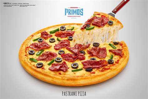 PRIMO'S AMERICAN PIZZA - New Menu 2021 on Behance