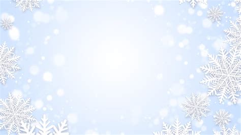 Decoration White Snowflake Sea Beautiful Nature Powerpoint Background ...