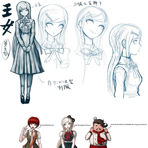 DR Characters react to Beta Designs: Mahiru, Teruteru and Sonia to her ...