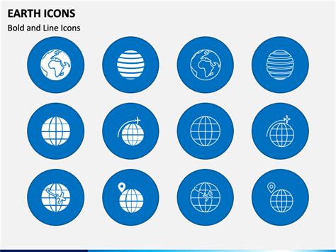 Earth Icons for PowerPoint and Google Slides - PPT Slides