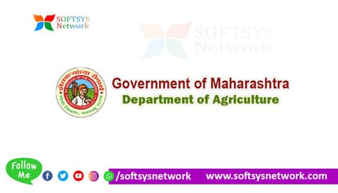 Krushi Vibhag Maharashtra Recruitment 2023 - Softsys Network Government Banking Jobs