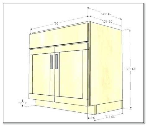 Out Of This World Standard Kitchen Sink Base Cabinet Width Island Ikea With Seating