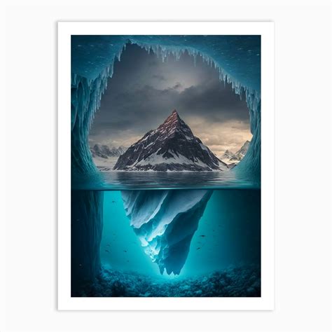 Ice Cave Art Print by haroulita - Fy