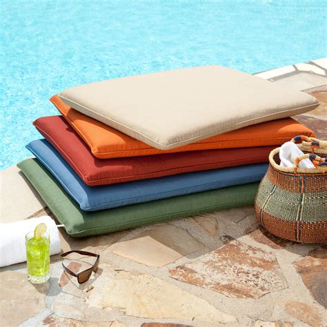 Have to have it. Sunbrella 36 x 24 Outdoor Pool Cushion | Patio furniture covers, Outdoor ...