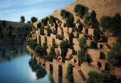 Architects use earthen berms to tuck a central reservoir inside tiered ...