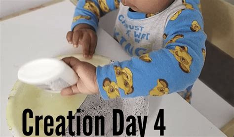 Creation Day 4 activities for toddlers – Homeschooling Indian Mom