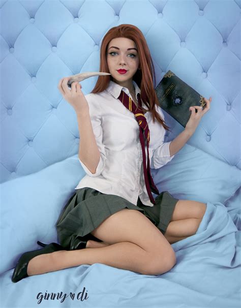 ginny di - Ginny Weasley cosplay + Gil Elvgren pinups by...