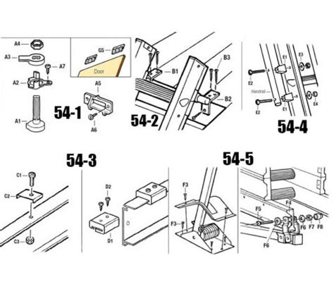 Ladders, Ladder Parts and Accessories, Safety Labels, Scaffold Towers - Wernerparts.com by Nall ...