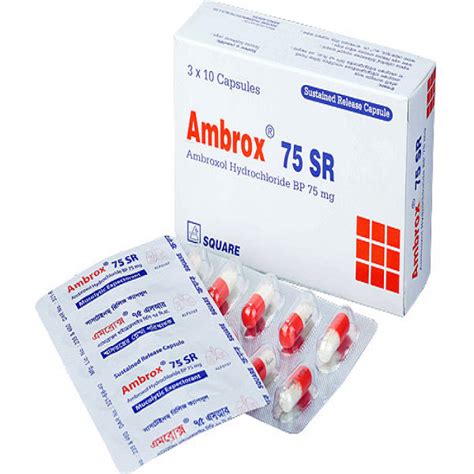 Ambrox 75 SR Capsule | Uses, Dosage, Side-Effects | Buy | ePharma