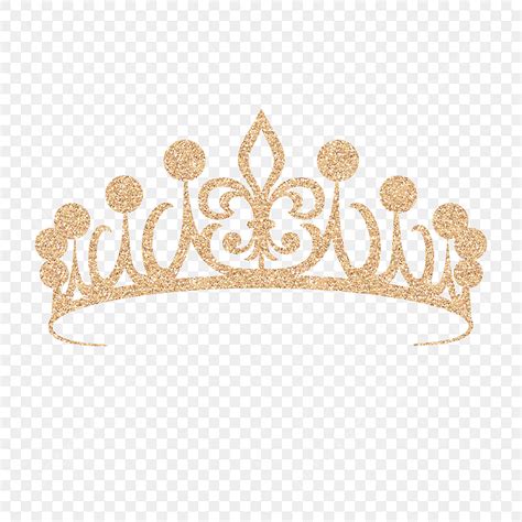 Pearl Crown Vector Hd PNG Images, Golden Pearl Shimmering Crown Honor Element Pattern, Princess ...