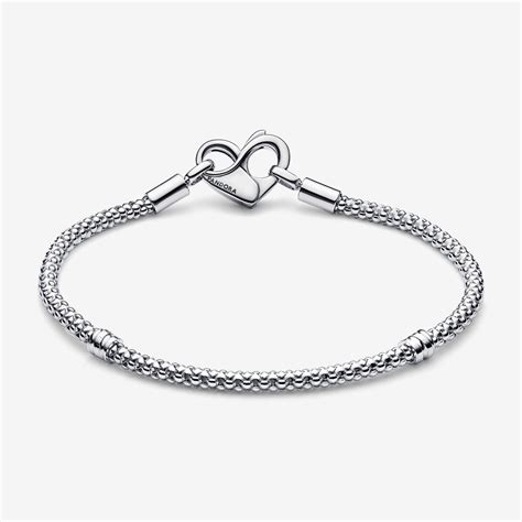 Pandora Moments Studded Chain Bracelet | Sterling silver | Pandora US