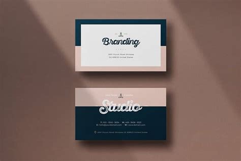 40+ Best Modern Business Card Templates 2023 (Word + PSD) - Web Design News