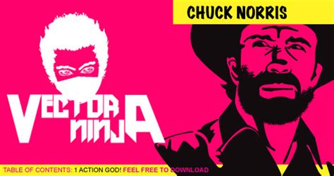 Vector Ninja: Chuck Norris Vector Punch!
