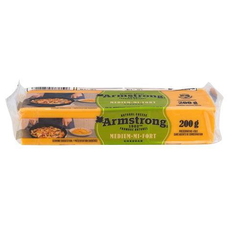 Cheese - Medium Cheddar, 200g Brick | Sarnia Produce