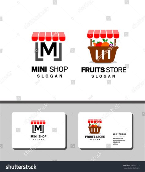 Market Store Logo Stock Vector (Royalty Free) 766932313