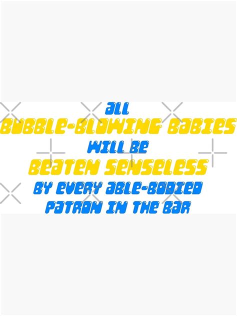 "Bubble Blowing Babies" Poster by tomhillmeyer | Redbubble